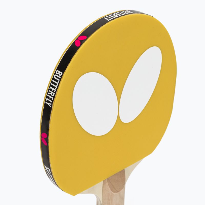 Tischtennisschläger Butterfly Logo yellow 6