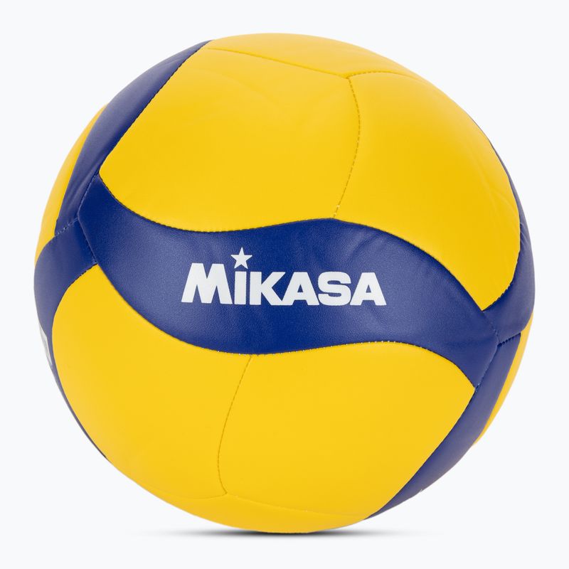 Mikasa Volleyball V460 gelb/blau Größe 4