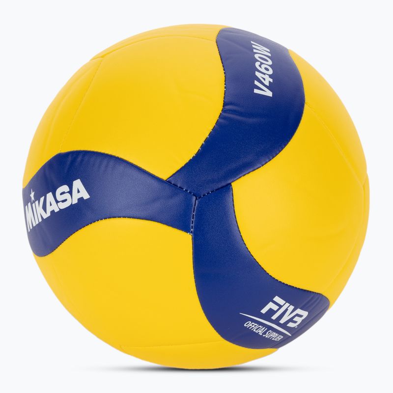 Mikasa Volleyball V460 gelb/blau Größe 4 2