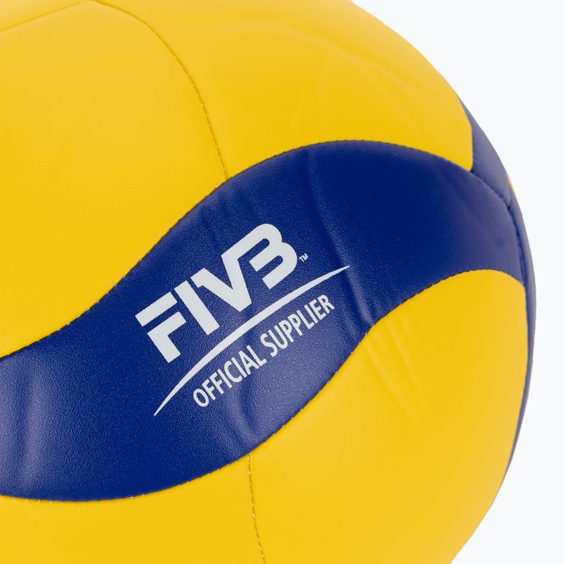 Mikasa Volleyball V460 gelb/blau Größe 4 3