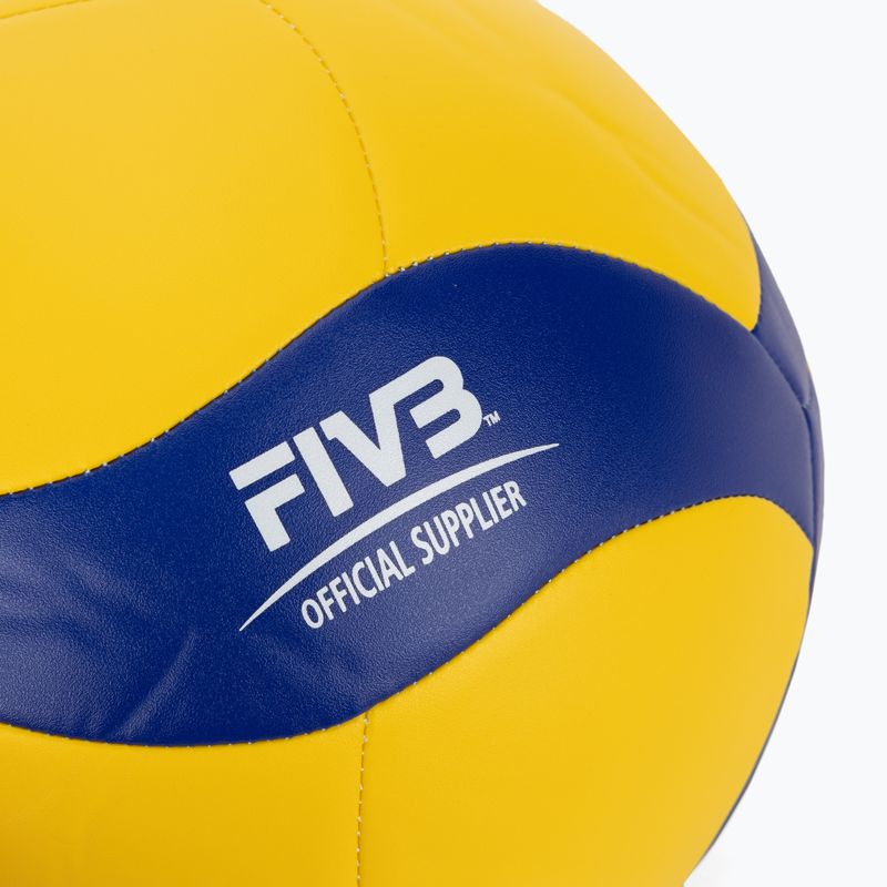 Mikasa Volleyball V360 SL gelb/blau Größe 5 3