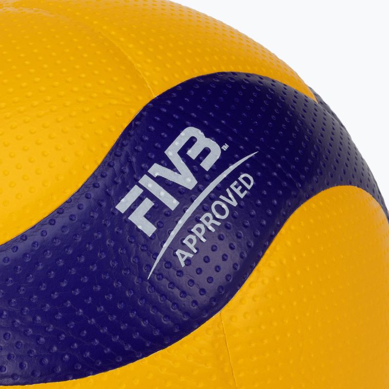 Mikasa Volleyball gelb und blau V300W 3