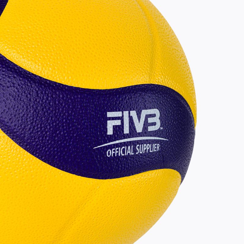 Mikasa Volleyball gelb und blau V320W 3