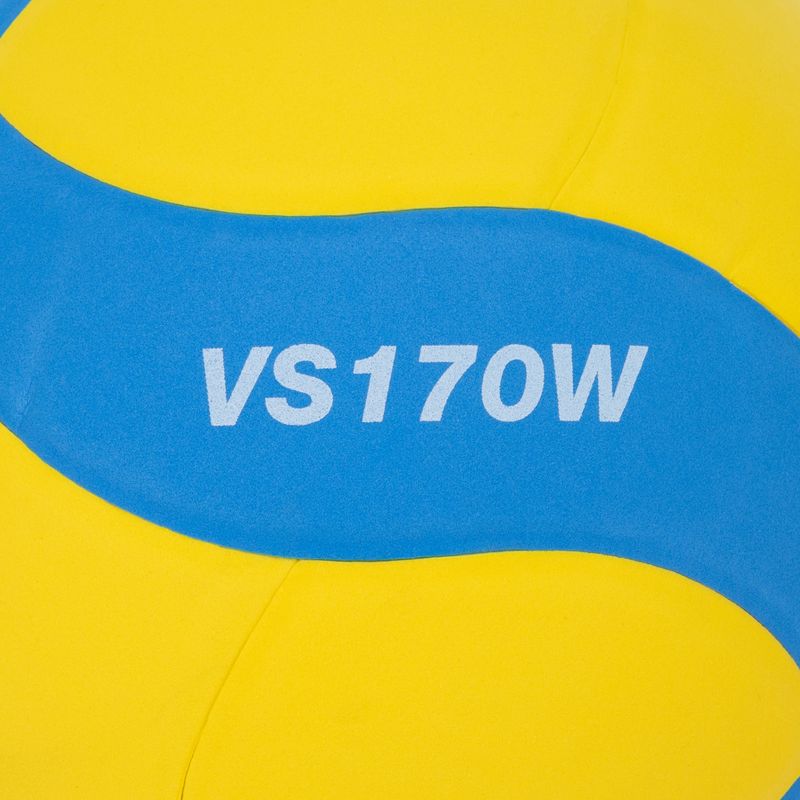 Mikasa Volleyball gelb und blau VS170W 5