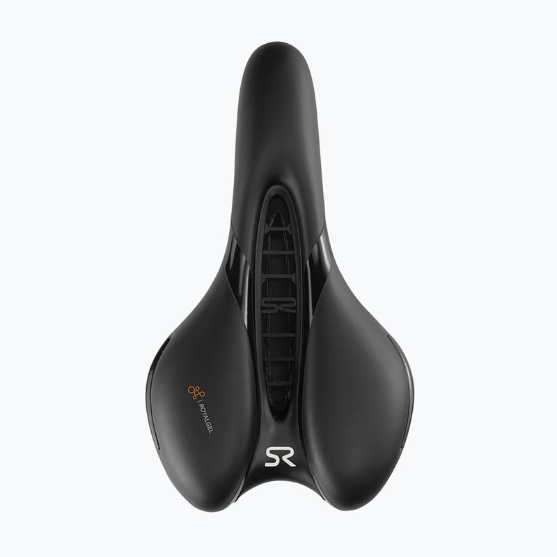 Fahrradsattel Selle Royal Respiro Soft Athletic Straciatella 45St. black 2