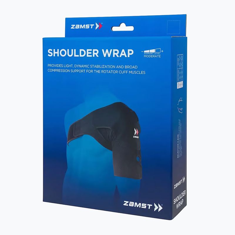 Schulterstütze Zamst Shoulder Wrap Schwarz 5