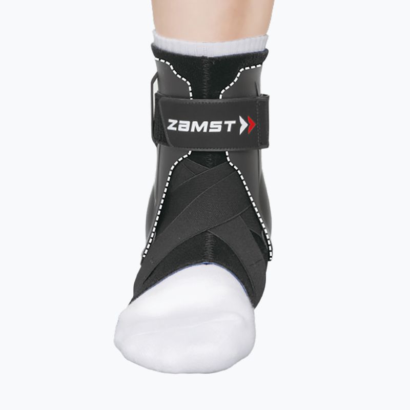 Rechte Sprunggelenkstütze Zamst A2-DX Ankle Right Schwarz 2