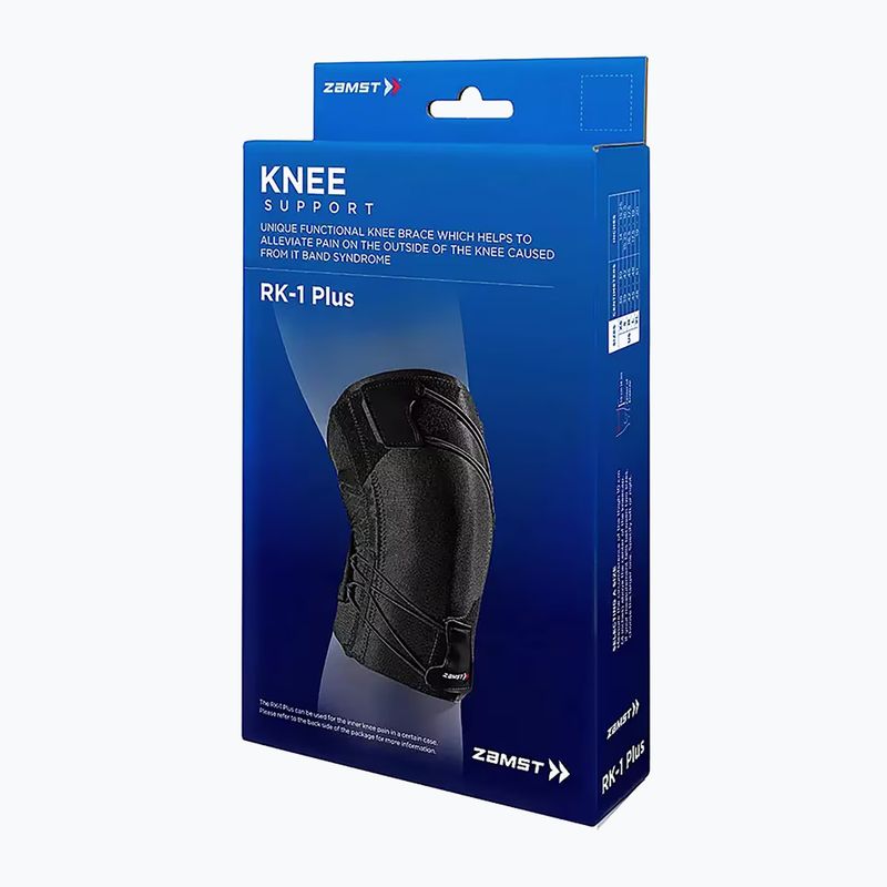 Kniebandage Zamst RK-1 Puls Left Schwarz 2