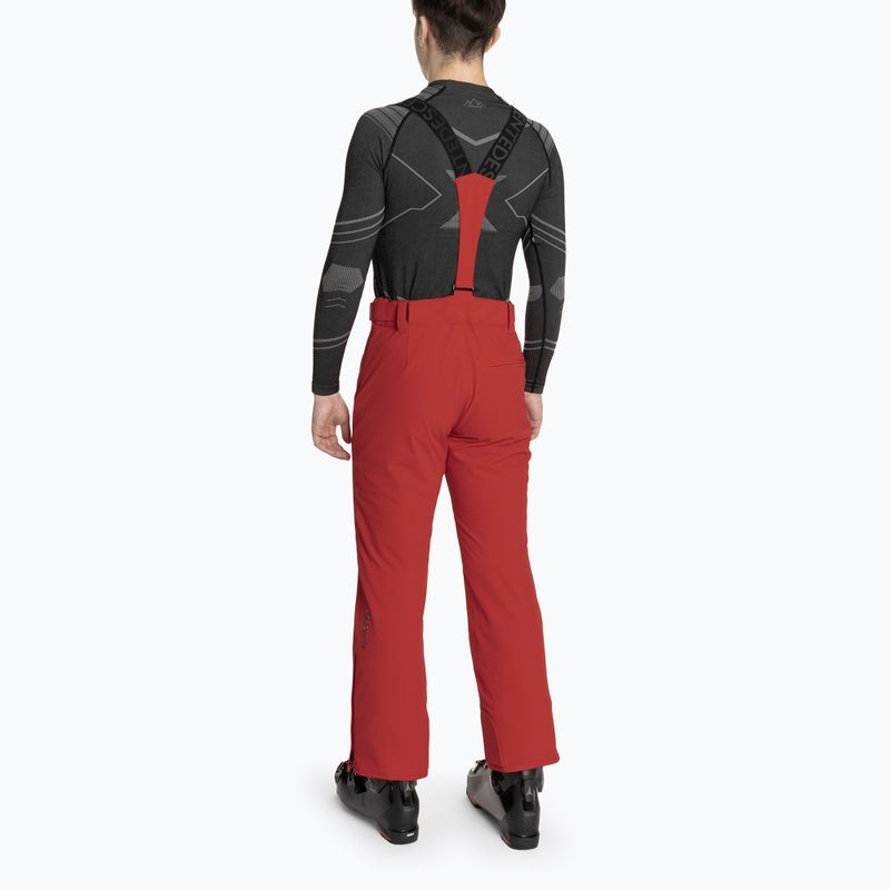 Skihose Herren Descente Swiss electric red 2