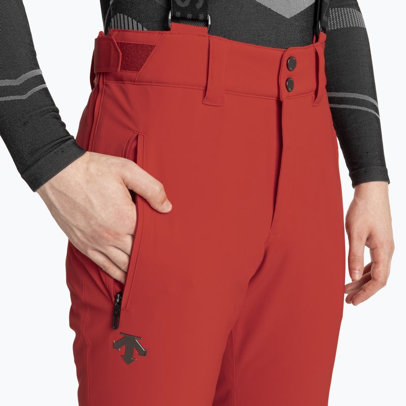 Skihose Herren Descente Swiss electric red 3