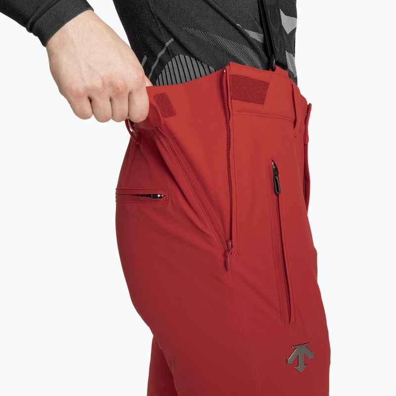 Skihose Herren Descente Swiss electric red 5