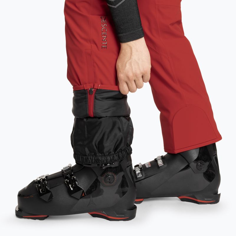 Skihose Herren Descente Swiss electric red 8