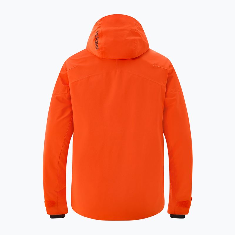 Herren Descente Angular Line Skijacke mandarin orange 2