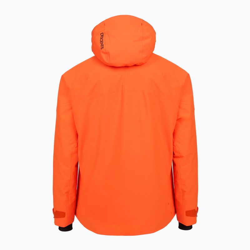 Skijacke Herren Descente Angular Line mandarin orange 2
