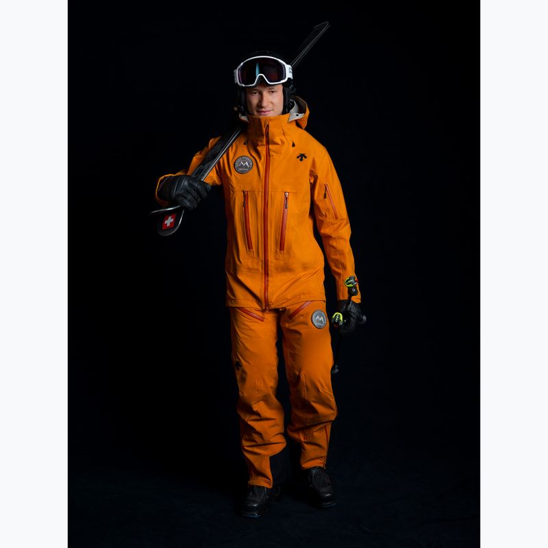 Skijacke Herren Descente Marco Odermatt Shell ripen orange 3