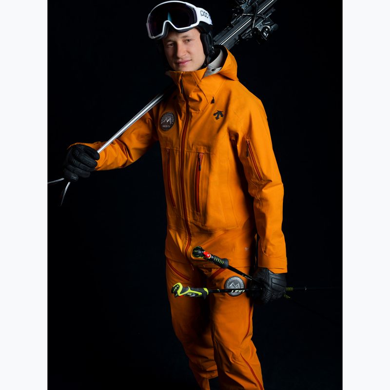 Skijacke Herren Descente Marco Odermatt Shell ripen orange 4