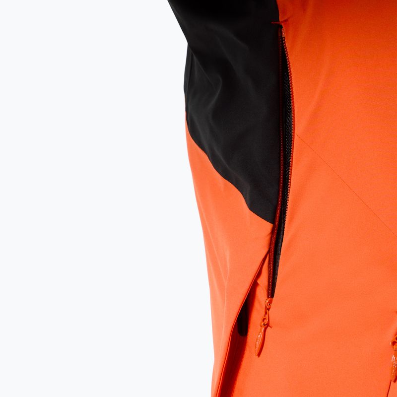 Herren Descente Isolierte Skijacke mandarin orange 3