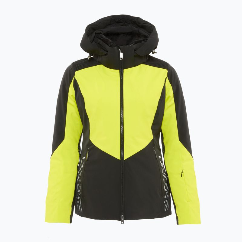 Skijacke Damen Descente Shoulder Shirring black gray