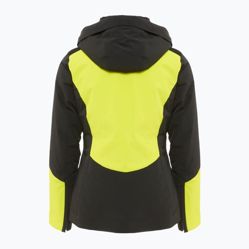 Skijacke Damen Descente Shoulder Shirring black gray 2