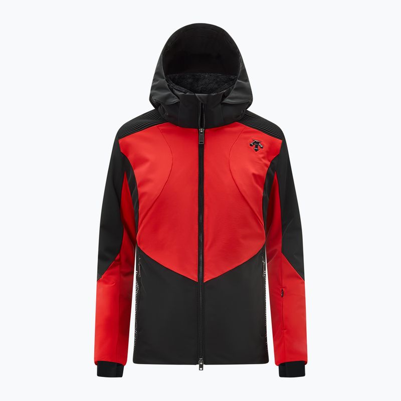 Skijacke Damen Descente Shoulder Shirring electric red