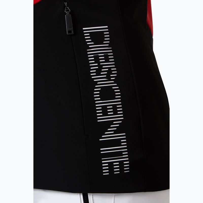 Skijacke Damen Descente Shoulder Shirring electric red 7