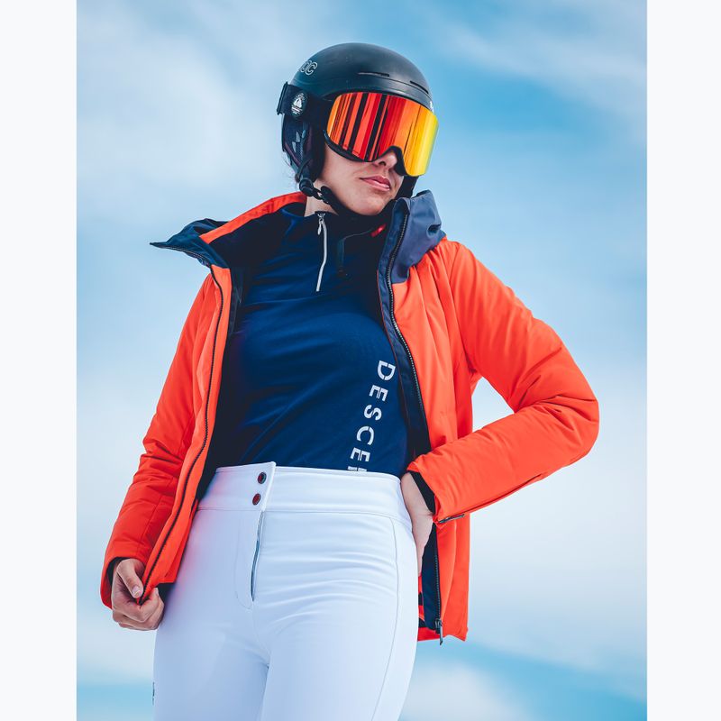 Skijacke Damen Descente Janie mandarin orange 3