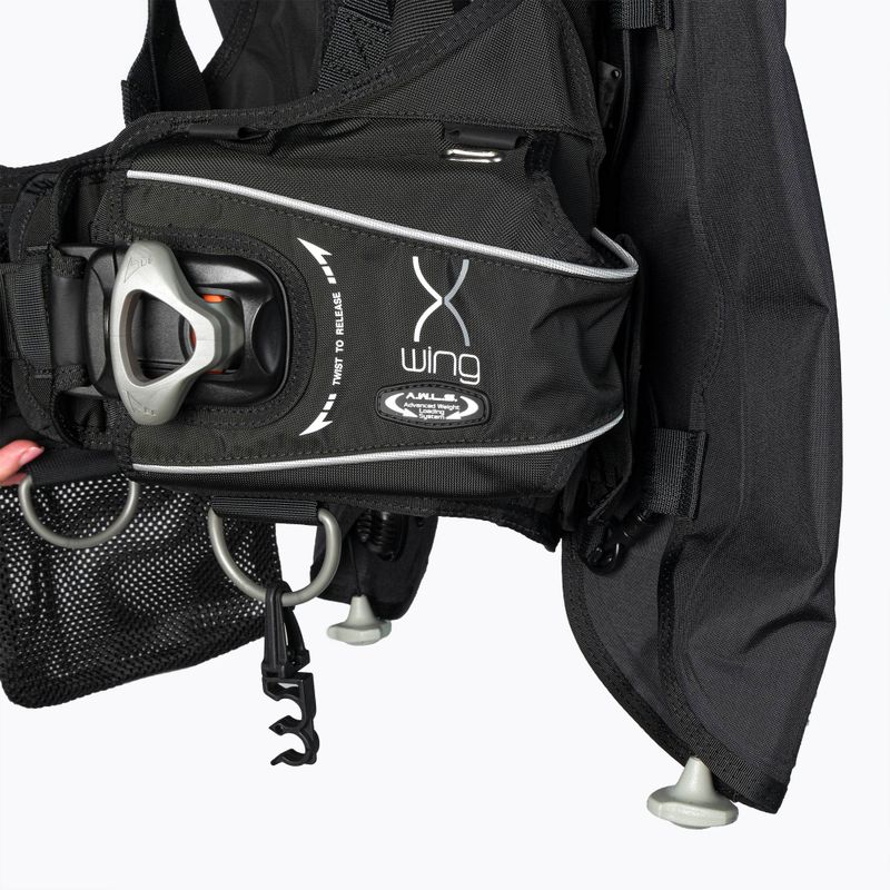 TUSA X-Wing Taucherjacke schwarz BCJ8000 4