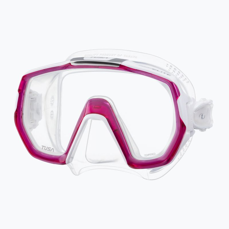 TUSA Freedom Elite Tauchmaske rosa M-1003 6