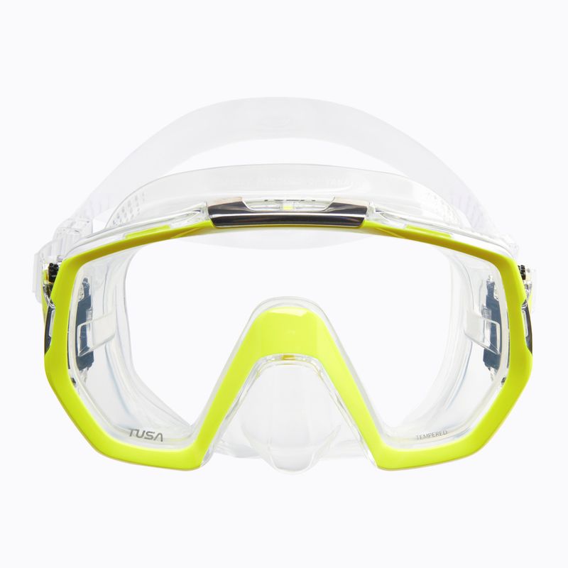 TUSA Freedom Elite Tauchmaske gelb M-1003 2