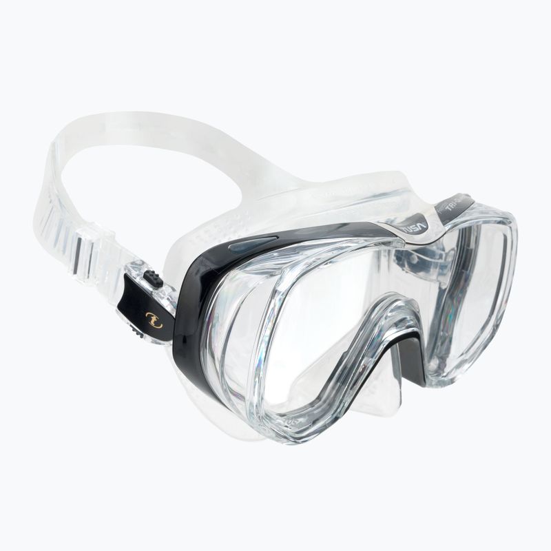 TUSA Tri-Quest Fd Maske Tauchmaske schwarz M-3001