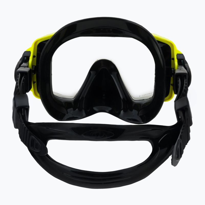 TUSA Sportmask Tauchmaske schwarz und gelb UM-31QB FY 5