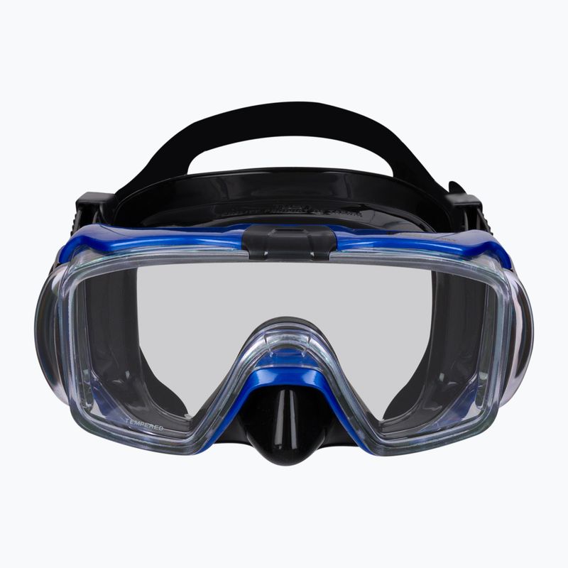 TUSA Visio Tri-Ex marineblaue Tauchmaske UM-31 2