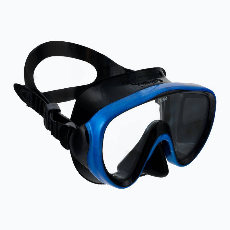 TUSA Sportmask Tauchmaske schwarz-blau UM-16QB FB