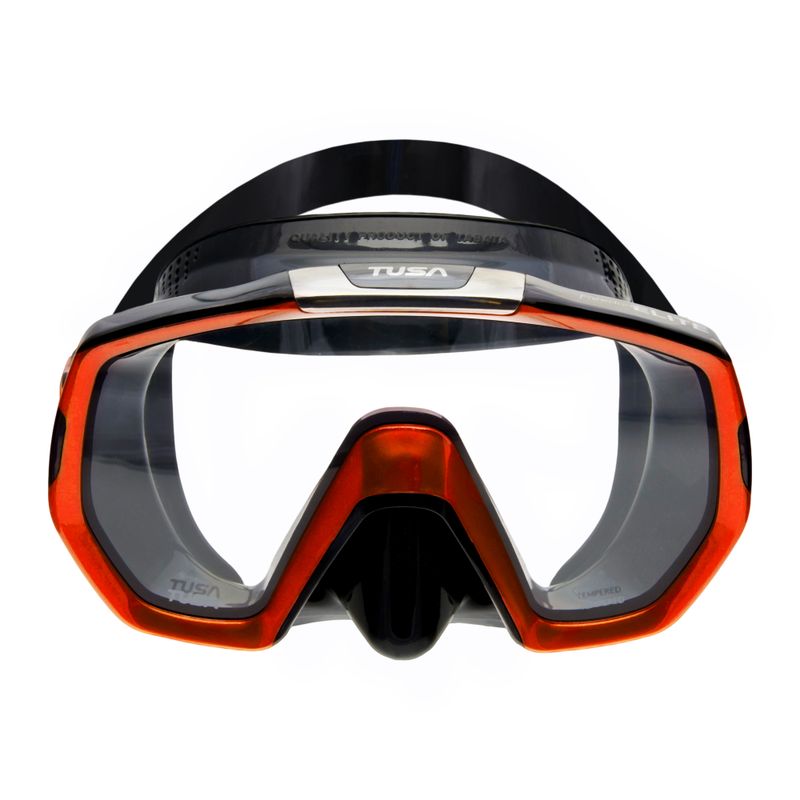 TUSA Freedom Hd Tauchmaske Orange M-1001 2