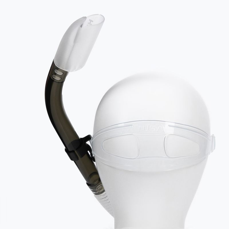 TUSA Tauchset Maske + Schnorchel Schwarz UC-7519P 3