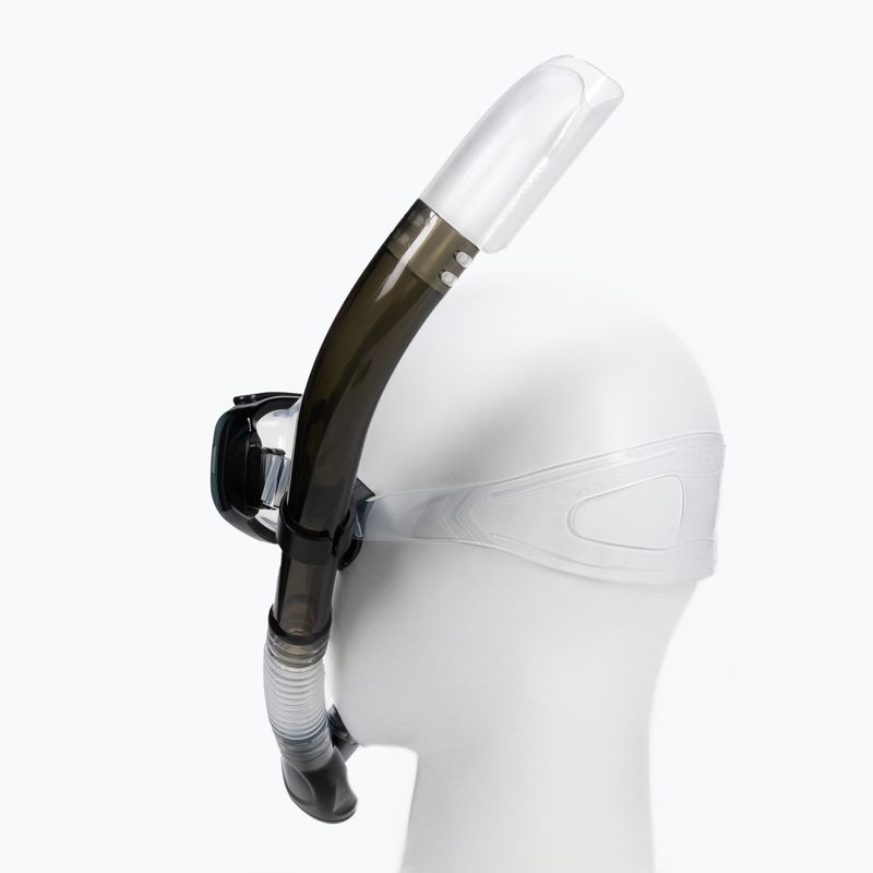 TUSA Tauchset Maske + Schnorchel Schwarz UC-7519P 4