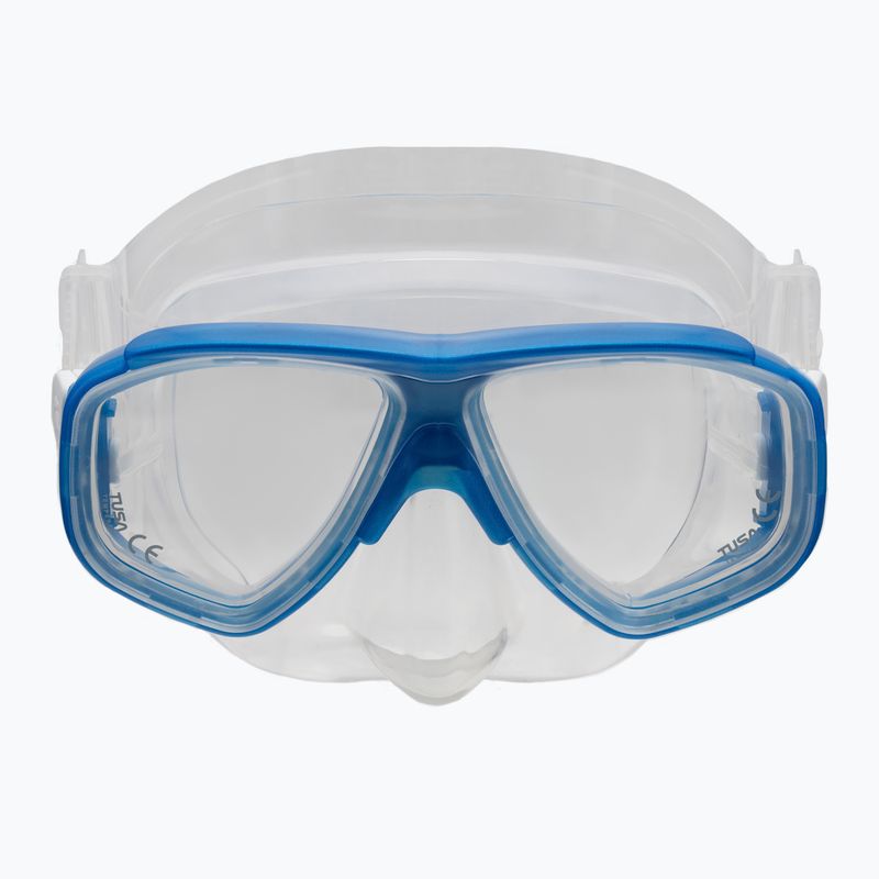 TUSA Tauchset Maske + Schnorchel blau UC-7519P 2