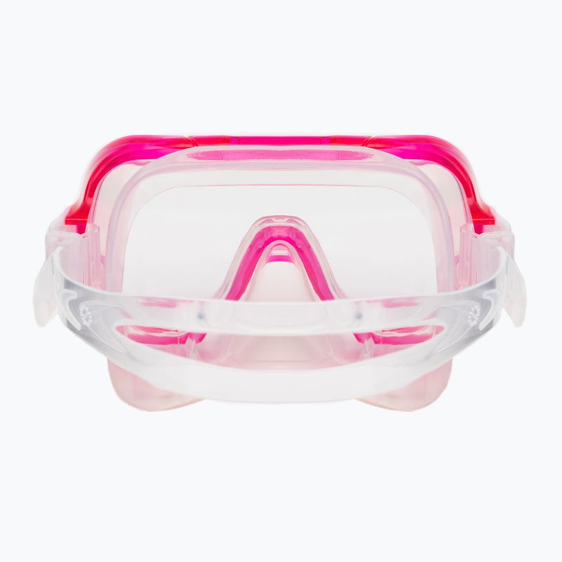 TUSA Kinder-Tauchset Maske + Schnorchel MINI-KLEIO rosa UC-2022P 5