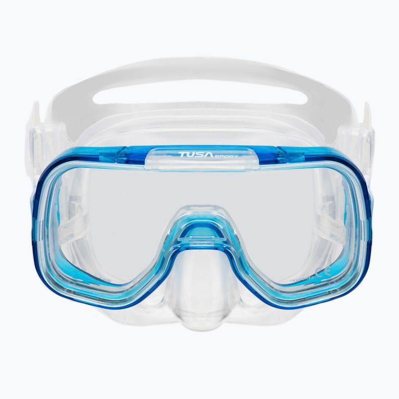 TUSA Tauchset Maske + Schnorchel + Schwimmflossen MINI-KLEIO UP-0201 CB 6