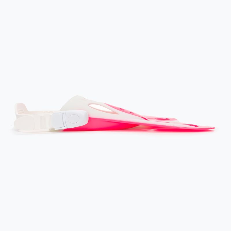 TUSA Tauchset Maske + Schnorchel + Schwimmflossen rosa UP-0201 4