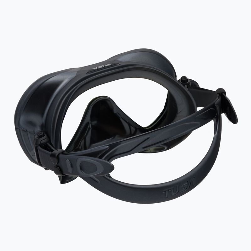 Tusa Zeense Pro grau-blaue Tauchmaske M1010S 4