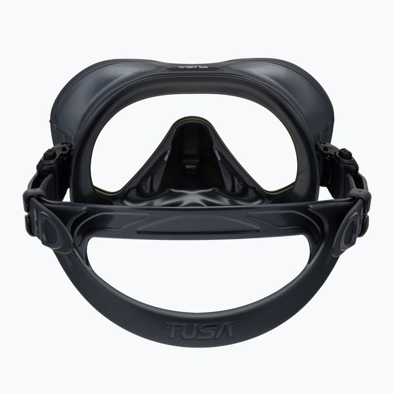 Tusa Zeense Pro grau-blaue Tauchmaske M1010S 5