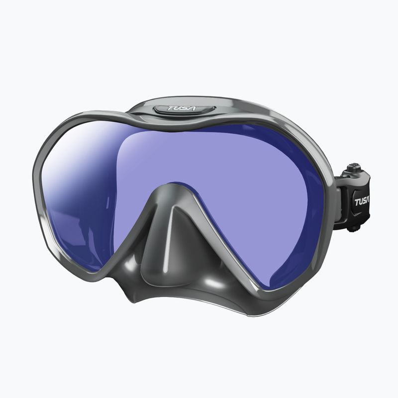 Tusa Zeense Pro grau-blaue Tauchmaske M1010S 6
