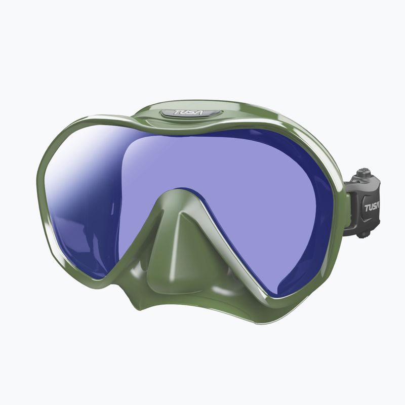 Tusa Zeense Pro Tauchmaske grün-blau M1010S 6