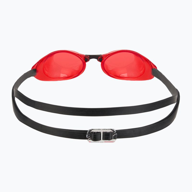 Schwimmbrille SWANS Sniper SR-1 ON dark smoke/ red 4