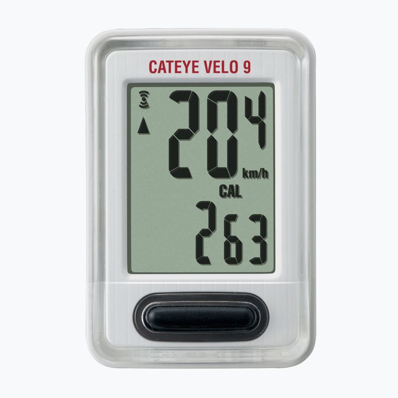 Fahrradzähler CatEye Velo 9 CC-VL820 white