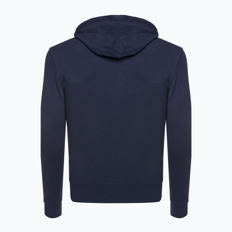 Herren Sweatshirt GAP XLS FT Arch FZ HD Wandteppich navy 3