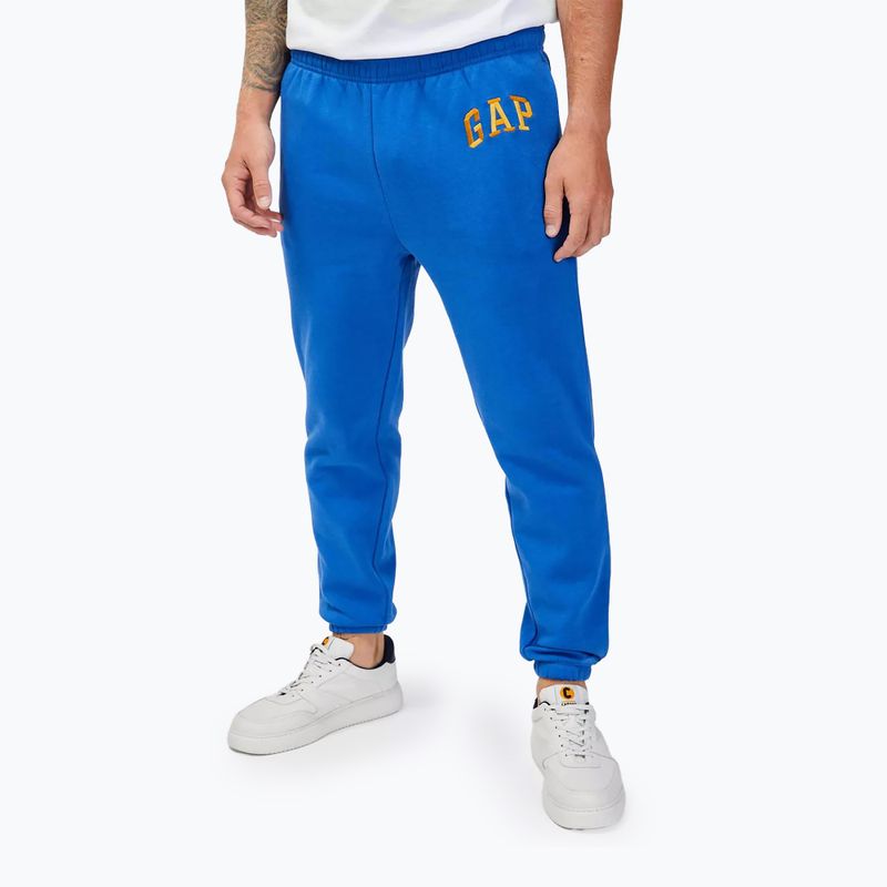 Herren GAP Tonal Arch Jogger Hose kaiserlich blau