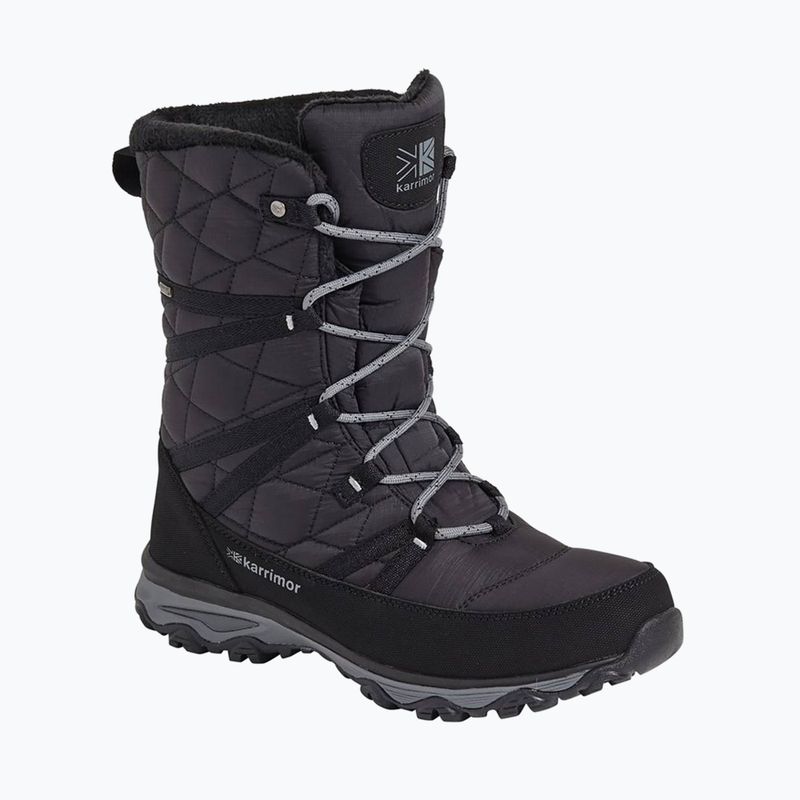 Damen Schneestiefel Karrimor Polar Quilt 2 schwarz 8