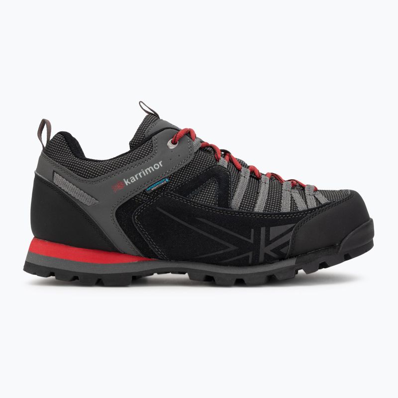 Trekkingschuhe Herren Karrimor Spike Low black/red 2